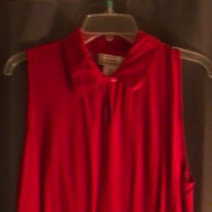 Cute red maxi dress!